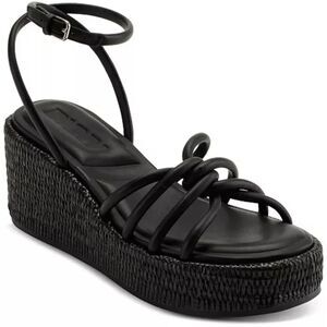BRAND NEW DKNY CYRILLA ESPADRILLE WEDGE SANDAL